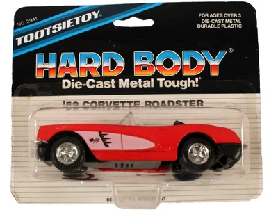 Tootsie Toy Red 1959 Corvette Roadster Diecast Car- Sealed NOS - Image 1 of 3