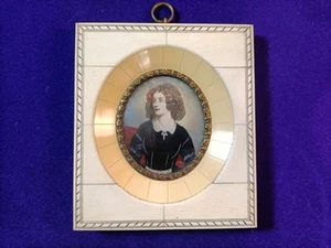 Miniatur Malerei, Lupenmalerei : Lola Montez - Picture 1 of 4