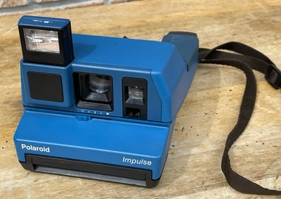 Rara pellicola istantanea Polaroid Impulse blu giada 600 - Immagine 1 di 4