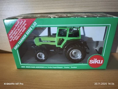Siku Farmer 1:32 - trattore Deutz-Fahr AgroStar 6.61 / 2850 / raro da collezione NUOVO IMBALLO ORIGINALE - Immagine 1 di 4
