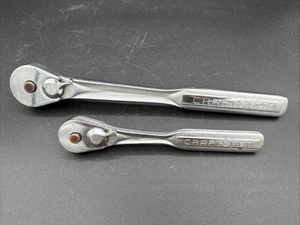 Trinquetes Craftsman de 1/2" y 3/8" con puertos de aceite 44975, 43785 serie V vintage EE. UU. - Imagen 1 de 16