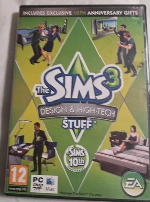 The Sims 3: Design & High-Tech Stuff PC/Mac Compatible, 2010 Edition - Image 1 of 3