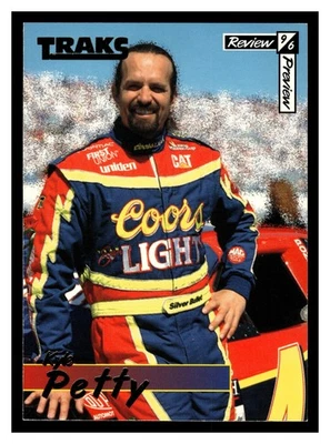 1996 Traks Review & Preview Kyle Petty #12 SABCO Racing - Image 1 of 2