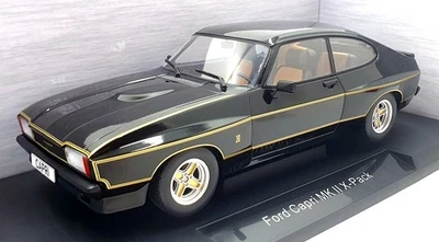 Model Car Group 1/18 Scale MCG18348 - Ford Capri MK II X-Pack - Black - Image 1 of 4
