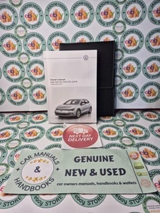 VOLKSWAGEN GOLF OWNERS MANUAL HANDBOOK WALLET 2020-2024 - Picture 1 of 15