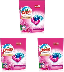 Power Caps Color, Detersivo Lavatrice Predosato in Capsule, Confezione Da 162 La - Foto 1 di 13