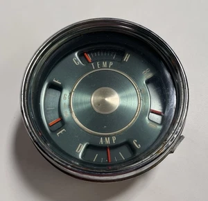 1964 1965 1966 OEM Studebaker Instrument Cluster Dash Gauge Temp Oil Amp Gas - Picture 1 of 8