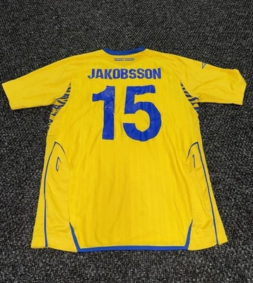Sweden Women’s Soccer Jersey Umbro Jacobsson Rare Vintage Football Sz Small - Image 1 of 4