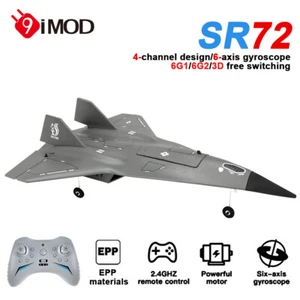 SR72 RC Plane 2.4Ghz 4CH EPP Foam Remote Control Built-in Gyro RC Fighter - Picture 1 of 22