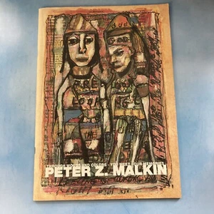 Peter Malkin "Through Words and Colors- You Meet your Memories" Hand Signed BOOK - Picture 1 of 7