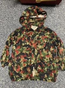 Vintage Swiss Army Feldjacke M70 Alpenflage Camouflage Parka Gr. EU 52 (LG?) - Bild 1 von 23