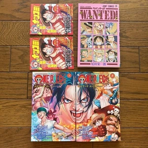 ONE PIECE Comic Japanese First Edition 2x Episode Ace WANTED w Natsukomi Sticker - Picture 1 of 10