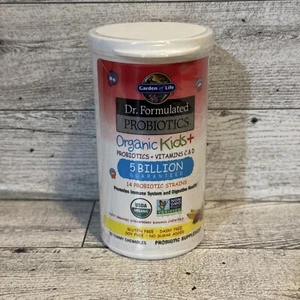 Garden of Life Dr Formulated Probiotics Organic Kids+ 30 YUMMY Chewables 12/2025 - Picture 1 of 2
