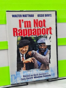 I'M NOT RAPPAPORT WALTER MATTHAU OSSIE DAVIS BRAND NEW SEALED DVD - Picture 1 of 4