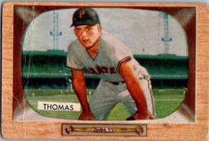 Bowman #58 Frank Thomas 1955 - Imagen 1 de 2