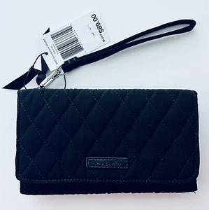 Vera Bradley RFID Celular Smartphone Muñequera Billetera Nuevo con Etiquetas Clásico Negro - Imagen 1 de 6