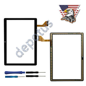 New Touch Screen Digitizer Glass Replacement For Dragon Touch Max10 10.1" Tablet