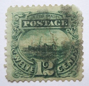 1869 US #117 Adriatic used Very Well Centered - Picture 1 of 2