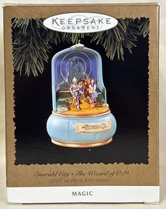 Hallmark Der Zauberer von Oz Smaragdstadt Magie Weihnachten Andenken Ornament - Bild 1 von 6
