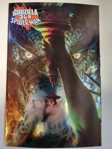 Godzilla vs Spider-Man #1 Marvel 2025 Series Foil Variant 9.4 Near Mint - Picture 1 of 2