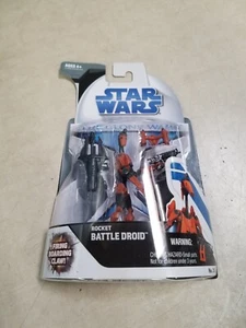 Star Wars The Clone Wars Rocket Battle Droid 25 3.75" 2009 - Picture 1 of 3