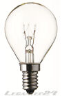 Tropfenlampe 230V 15W E14 klar stofest 45x70mm Lampe Birne 230Volt 15Watt neu