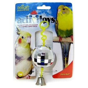 JW Insight Activitoys Disco Ball Bird Toy Free Shipping