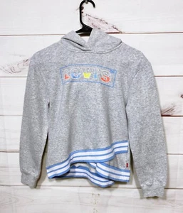 Levi's Girls Hoodie Size L 12-13 Yrs Gray Long Sleeve Pullover - Picture 1 of 10