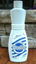 Vtg Woolite FABRIC WASH Laundry Detergent Bottle Liquid Prop 16 oz HAND MACHINE