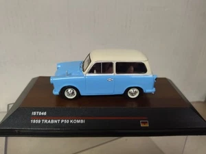 TRABANT P50 KOMBI 1959 BLUE/WHITE 1:43 IST046 - Imagen 1 de 5