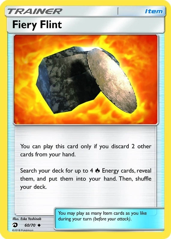 Fiery Flint - 60/70 - Uncommon - Lightly Played - Image 1 of 1