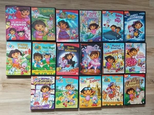 Dora the Explorer 17 DVDs Bulk Lot Nick Jr - Picture 1 of 2