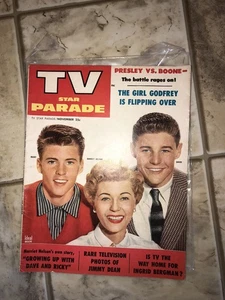 1956 NOVEMBER TV STAR PARADE MAGAZINE - RICKY DAVID & HARRIET NELSON - E 14046 - Imagen 1 de 10