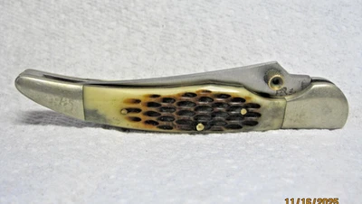 Vintage Frost Cutlery Surgical Steel Flip Open 4" Knife - Image 1 of 3