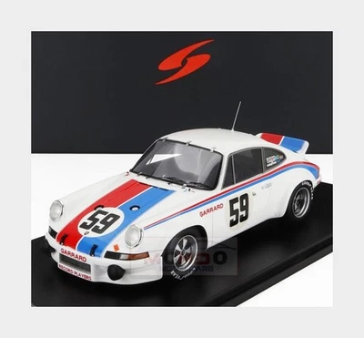 1:18 SPARK Porsche 911 Carrera Rsr #59 Win.Daytona 1973 Gregg +Showcase 18DA73 - Immagine 1 di 2