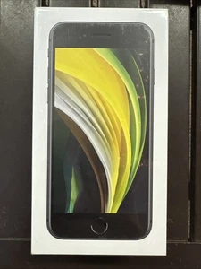 UNLOCKED Apple iPhone SE 2nd Gen 64GB 4.7" A2275 Black Factory Sealed MX9K2LL/A - Photo 1 sur 6