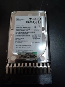 HP 1TB 7200RPM SAS MM1000FBFVR 605832-002 9RZ268-035 6Gbs 2.5" with Tray - Picture 1 of 3