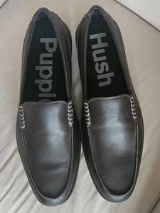 NEU, ohne Etikett, Herren Hush Puppies braun Finley Halbschuh. Ganz Leder. Größe 10M. - Bild 1 von 7
