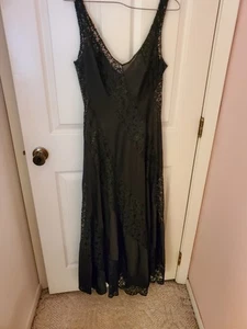 Vintage Black Olga Nightgown Made in USA Size 36 - Picture 1 of 10