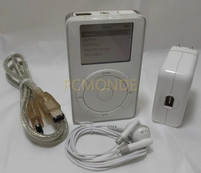 De colección Apple iPod Classic M8541 5 GB - 1ª Generación - Blanco (M8513LL/A) Foto 1 de 2