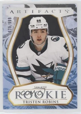 2023-24 Upper Deck Artifacts Rookies /999 Tristen Robins #191 Rookie RC - Image 1 of 2