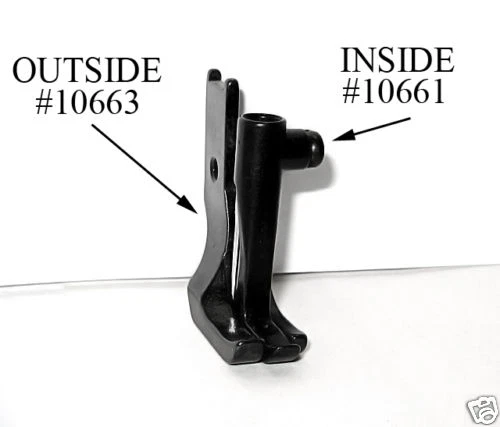 NAKAJIMA 280L  WALKING FOOT  DOUBLE TOE FOOT SET - Image 1 of 1
