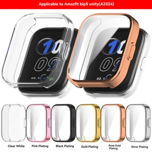 All- Cover TPU Soft Rubber Protective Case Cover For AMAZFIT Bip5 Unity (A2324) - Zdjęcie 1 z 20