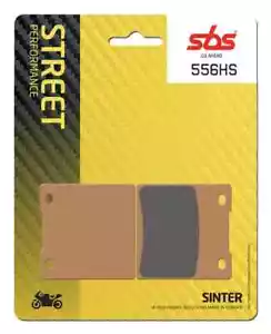 Pastiglie freno posteriori sinterizzate SBS 556HS GSXR600 GSXR750 GSXR1100 GSX-1300R Hayabusa - Foto 1 di 2
