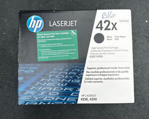 NEW Genuine HP LaserJet 42X Black Print Cartridge Q5942X HP LaserJet 4250 4350