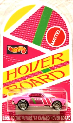 Hot Wheels Custom '67 Camaro Back To The Future Time Machine H-Board W/Real R - Image 1 of 4