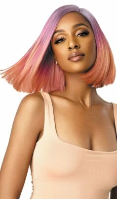 Peluca delantera de encaje suizo sintético bomba color KIELY by OUTRE Foto 1 de 4