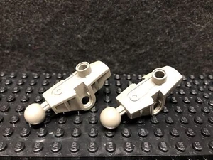 BIONICLE Lego Brand Rahkshi Leg Upper Section 44148 Dark Gray (pair) - Picture 1 of 2