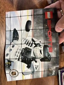 Lego Sports 3541 Slap Shot NHL Anleitung Manual OnLY - Bild 1 von 2