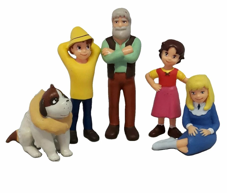 Comansi Heidi Set  Spielfiguren Set  5´er Set                       - Bild 1 von 1